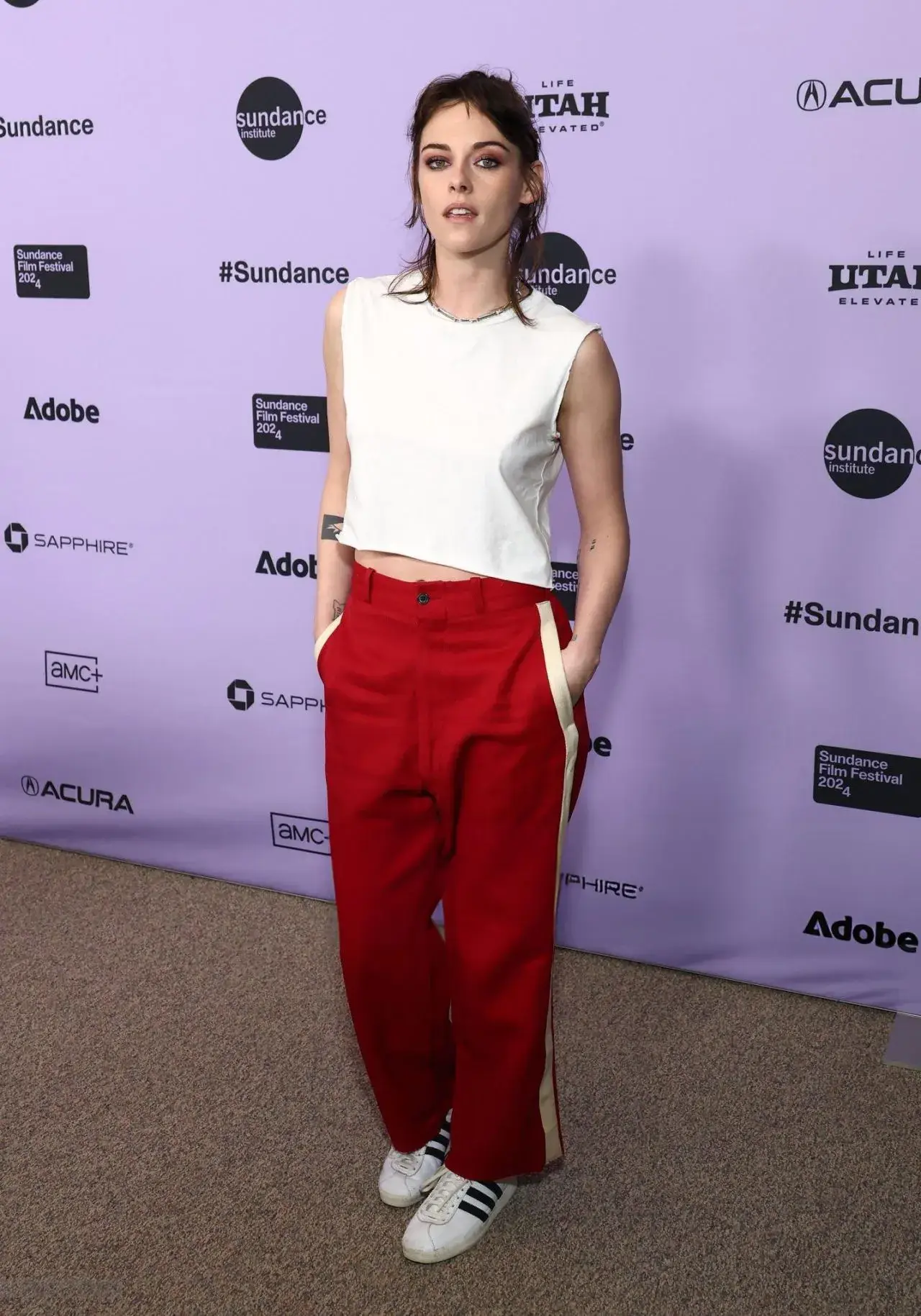 Kristen Stewart Stills at 2024 Sundance Film Festival Love Lies Bleeding Premiere